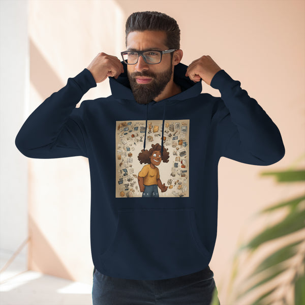 Streetwear Hoodie with a Man | Cool Sweatshirt | Hoodie with a Meaning Hoodie flexstoryhoodies Flex Story Your Story Matters