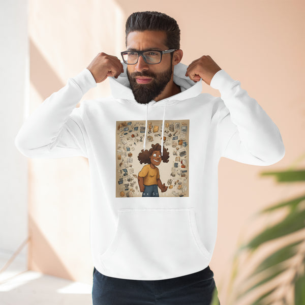 Streetwear Hoodie with a Man | Cool Sweatshirt | Hoodie with a Meaning Hoodie flexstoryhoodies Flex Story Your Story Matters