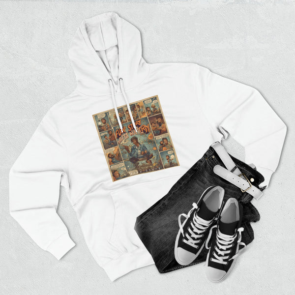 White hoodie