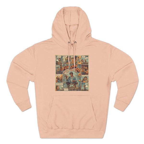 pink hoodie