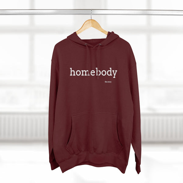 Burgundy hoodie