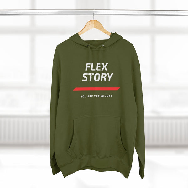 Hoodie Sweatshirt Style for Pullover Hoodie Outfit Streetwear Fashion Basic Clothing Casual Wear Motivating Fitness Inspired Look with Quote Words Mens and Womens Hoodie with Graphics by Flex Story Streetwear Brand flexstoryhoodies