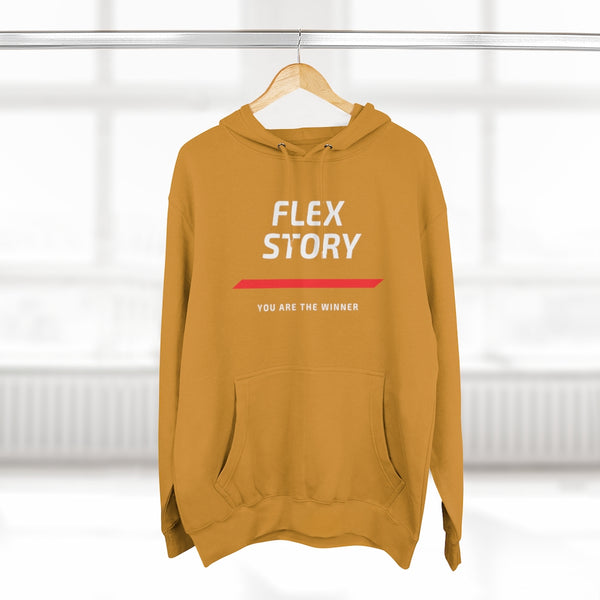 Hoodie Sweatshirt Style for Pullover Hoodie Outfit Streetwear Fashion Basic Clothing Casual Wear Motivating Fitness Inspired Look with Quote Words Mens and Womens Hoodie with Graphics by Flex Story Streetwear Brand flexstoryhoodies