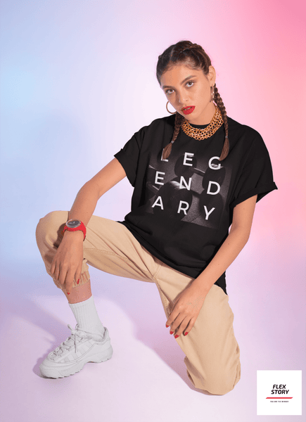 Dumbbells T-Shirt | Fitness Theme Tee | Gym Lover Gift Idea Mens and Womens Shirts & Tops with Graphics by Flex Story Streetwear Brand flexstoryhoodies