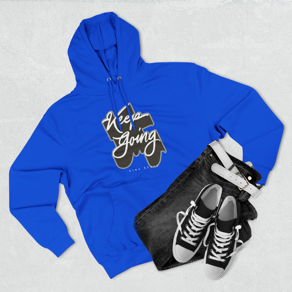 Motivational Hoodie | Sweatshirt For Streetwear Outfit - Keep Going Hoodie with a Meaning Hoodie flexstoryhoodies Flex Story Your Story Matters