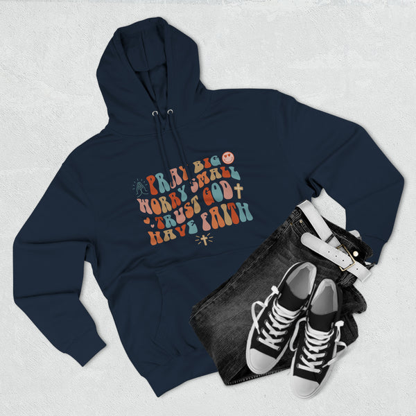 Inspirational Hoodie & Cute Colorful Letters Sweatshirt | Pray Apparel Gift Idea Navy Hoodie flexstoryhoodies Flex Story Your Story Matters