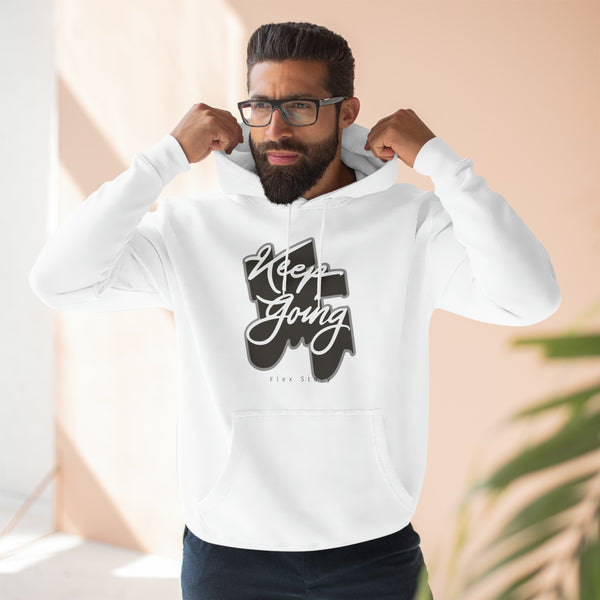 Motivational Hoodie | Sweatshirt For Streetwear Outfit - Keep Going Hoodie with a Meaning Hoodie flexstoryhoodies Flex Story Your Story Matters