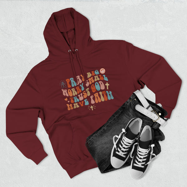 Inspirational Hoodie & Cute Colorful Letters Sweatshirt | Pray Apparel Gift Idea Burgundy Hoodie flexstoryhoodies Flex Story Your Story Matters