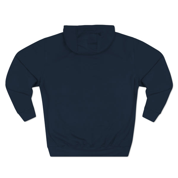 navy hoodie
