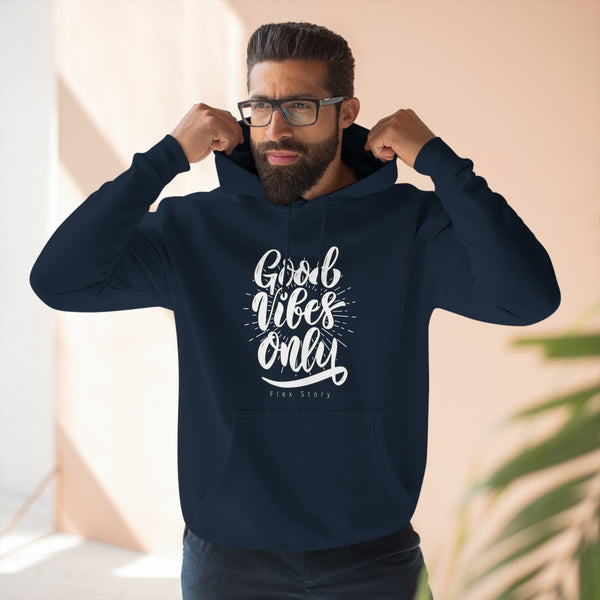 navy hoodie