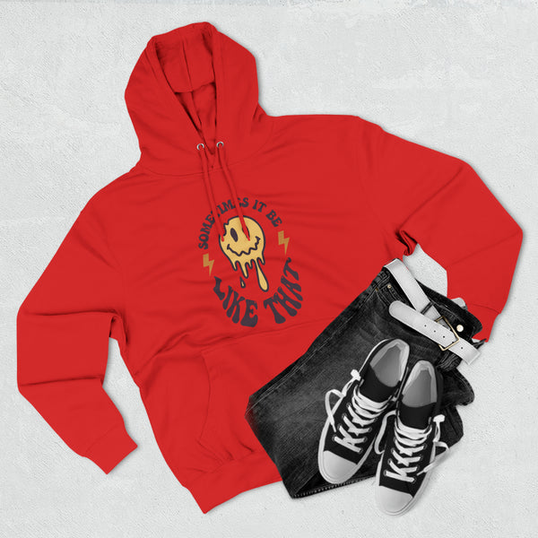 Red sweatshirts