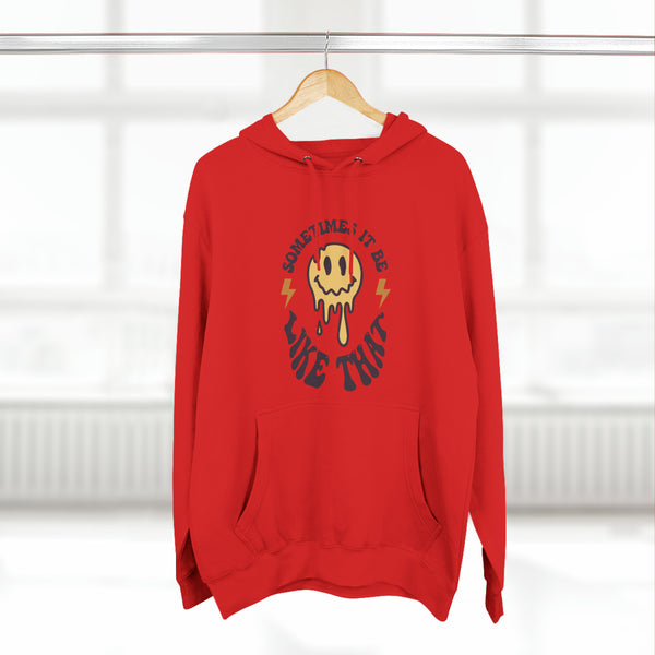 red hoodie