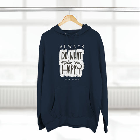 navy hoodie