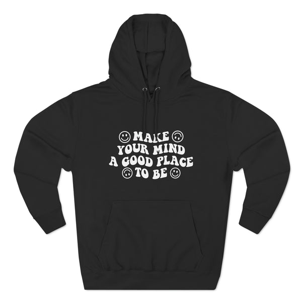 black hoodie