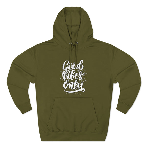 Hoodie Sweatshirt Style Jacket for Streetwear Fashion Casual Outfits with Urban Aesthetics Basic Style Clothing and Good Vbes Quote Words Mens and Womens Hoodie with Graphics by Flex Story Streetwear Brand flexstoryhoodies