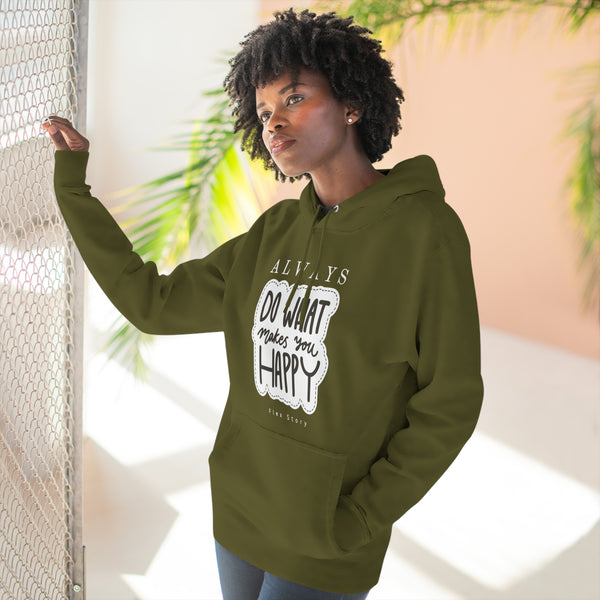 army green hoodie