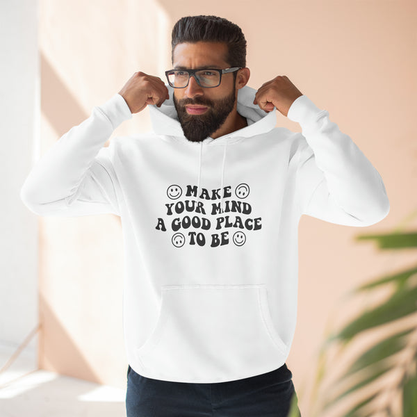white hoodie