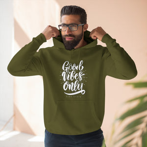army green hoodie