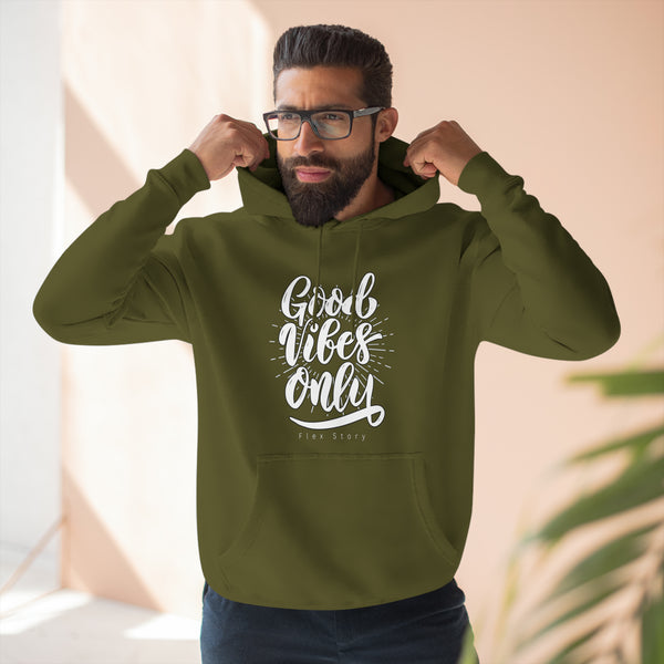 army green hoodie