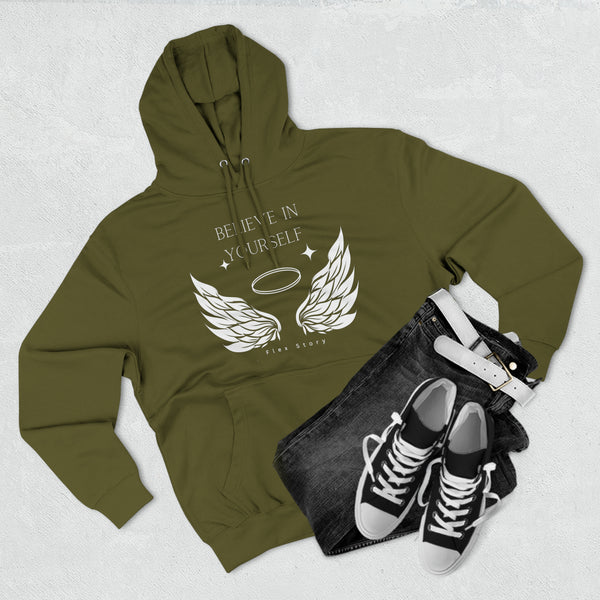Hoodie Sweatshirt for Pullover Outfits with Urban Aesthetics Motivation Self Quote Inspirational Streetwear Fashion Mens and Womens Hoodie with Graphics by Flex Story Streetwear Brand flexstoryhoodies