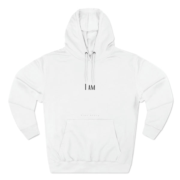 white hoodie
