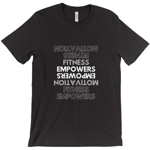 Fitness Motivation T-Shirt Mens and Womens Black Small (S) Shirts & Tops with Graphics by Flex Story Streetwear Brand flexstoryhoodies