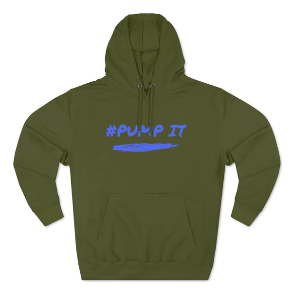 Hoodie Sweatshirt Style Jacket for Streetwear Clothing Pullover Outfits with Basic Urban Style Casual Fashion Gym Motivation Fitness Aesthetic Quote Goal Pump It Mens and Womens Army Green Hoodie with Graphics by Flex Story Streetwear Brand flexstoryhoodies