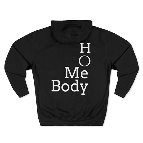 Homebody Hoodie | Cozy Sweatshirt for Home - Print Front & Back Black Hoodie flexstoryhoodies Flex Story Your Story Matters