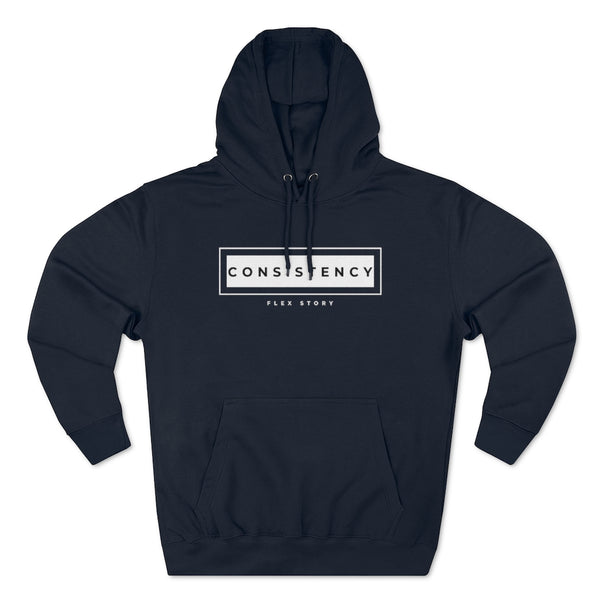 Motivational Hoodie | Fitness Theme Sweatshirt - Hoodie with a Meaning Navy Hoodie flexstoryhoodies Flex Story Your Story Matters