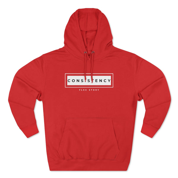 red hoodie