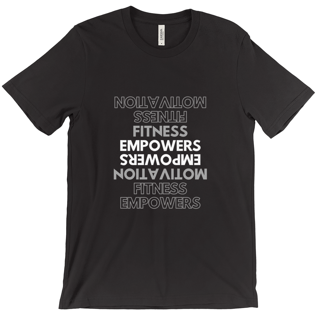 Fitness Motivation T-Shirt Black Small (S) Shirts & Tops flexstoryhoodies Flex Story Your Story Matters