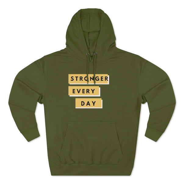 Fitness Themed Hoodie | Sweatshirt for Gym Enthusiast | Streetwear Hoodie with a Meaning Army Green Hoodie flexstoryhoodies Flex Story Your Story Matters
